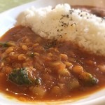エパレット - 豆と野菜のカレー
      チャナダルがほっこり