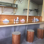 中華そば きい家 - カウンター