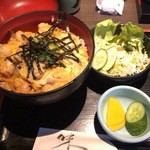 Ishiusubiki Soba Oomura - 親子丼