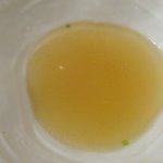鯛塩そば 灯花 - スープはこんな感じです。