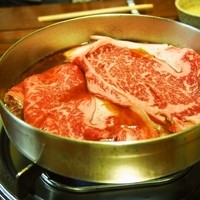 はり重 道頓堀本店 - お昼のすき焼きコース（ロース肉）