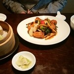 真 - 日替わり豚肉の四川風炒め？