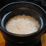 割烹 つち屋 - 土鍋炊きのご飯(2015.10)