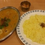 カレーレストラン シバ - 牡蠣の味噌カレー