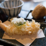 蕎麦貴石 - 天ぷら（お昼のセット）