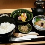 銀座うち山 - 鯛茶（税込み１６２０円）