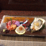 Sushi Dainingu Ogura - マグロ 甘エビ 赤貝 シメサバ 生ガキ 白魚