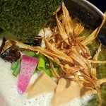 鶏Soba 座銀 - 限定soba 俺を信じろ豚骨ら～めん♪