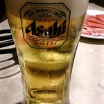 Gyukaku Hachinohe Yurinokidori Ten - 生ビール
