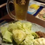 玉金 - 生ビール＋お通し