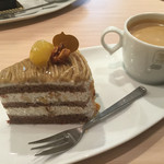 信州里の菓工房 - 栗のショートケーキ