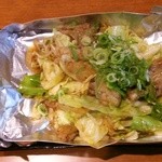 そらいえ - ホルモン鉄板焼き（タレ）：700円