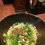 汁なし担担麺専門 キング軒 - 並盛 2辛  セロリトッピング