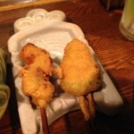 ぎんざ磯むら - うなぎ、ピーマン肉詰め