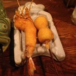 ぎんざ磯むら - 天使の海老、うずらの卵