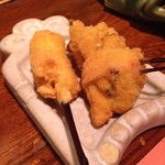 ぎんざ磯むら - サーモン、舞茸ベーコン巻