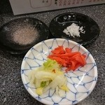 とんかつ檍 - 塩とお漬物