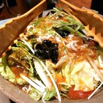 Shinnagasaki Kasen Ichigyoichie Shokakuya - 海鮮サラダ。いくら以外の海鮮はない完全なサラダ。