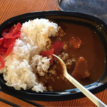 原価率研究所 - カレー200円肉3個入り