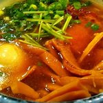 群青 - 魚介系清湯醤油中華そば　アップ