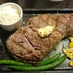 まつちか ステーキ食堂 - 300グラム！分厚い～！