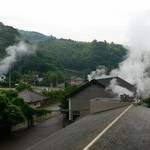 おにやまホテル - 湯煙