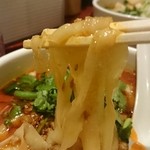 刀削麺・火鍋・西安料理 XI’AN - 麺アップ