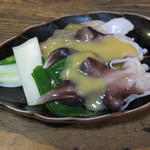 大甚 - トリ貝の酢味噌