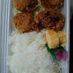 かしわ屋 - 唐揚げ弁当460円