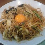 ラーメン亭よ志乃 - エッグ焼きそば730円税込　スープ付