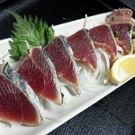 食楽 - お刺身、土佐作りも良いけど。。カツオの塩たたき一押しです!!
