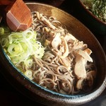 そば処 ひろ - 肉そば冷680大盛100円増／28年1月