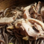 そば処 ひろ - 肉そば冷680大盛100円増／28年1月