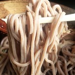 そば処 ひろ - 肉そば冷680大盛100円増／28年1月