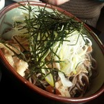 そば処 ひろ - 東京つけそば780円／28年1月