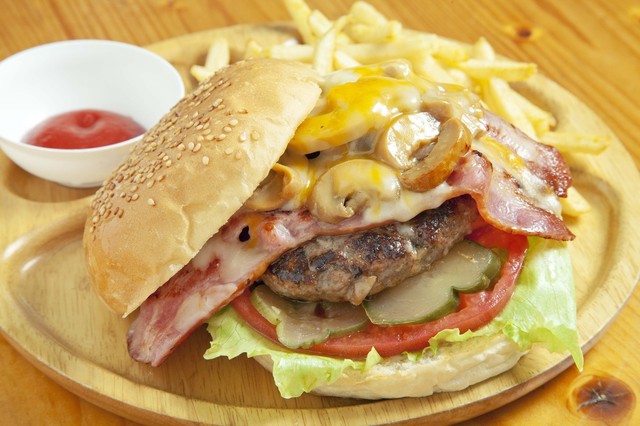 料理メニュー Burger Shop H S Healty And Smile 恩納村 ハンバーガー 食べログ