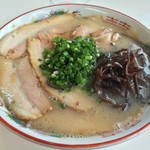 長崎楼 - 2016年1月初旬 今年の初ラーメンは、チャーシューメン大盛 液晶750 ＋ ¥100