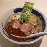 らー麺 山さわ - ●2016 #007 @カラニボ ¥800