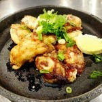 Okonomiyaki Mitchan Sohonten - 牡蠣焼き