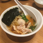 がブリチキン。 裏なんば店 - ミニラーメン