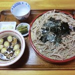 手打ちそば 羽前屋 - かしわざる