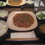 砂むら - ランチ　お好み焼き定食