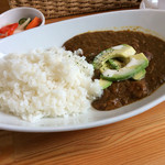 夏cafe - アボガドカレー ピクルス付き  このピクルスが最高！