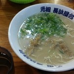 名物元祖長浜ラーメン 長浜屋台 - 