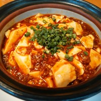 神楽坂 龍公亭 - 土鍋麻婆豆腐ー熱々辛うまー