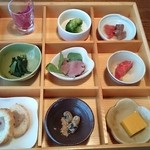 無鹿 - 無鹿のコースの前菜９種☆(2016年1月)