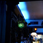 喫茶 ソワレ - マスカットのランプがとってもお洒落♪