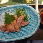 幻の鶏のタタキ