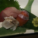 お造りの盛り合わせ(3種)