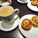 EXpresso - エッグタルトにカフェオレ